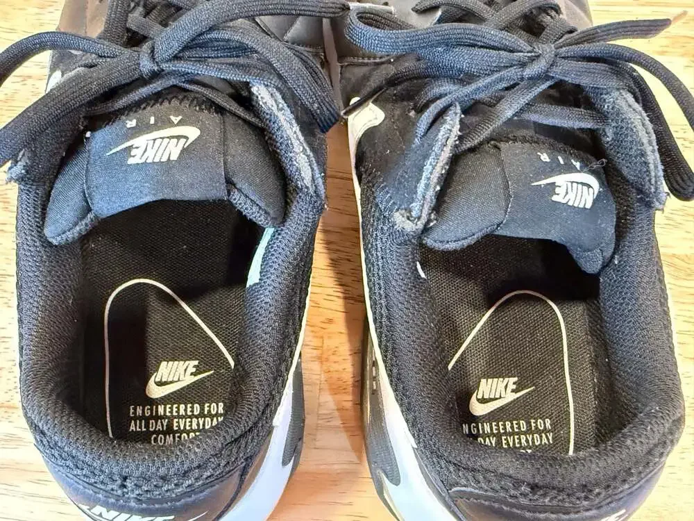 Nike Air Max Excee Women's Black and White Casual Shoes